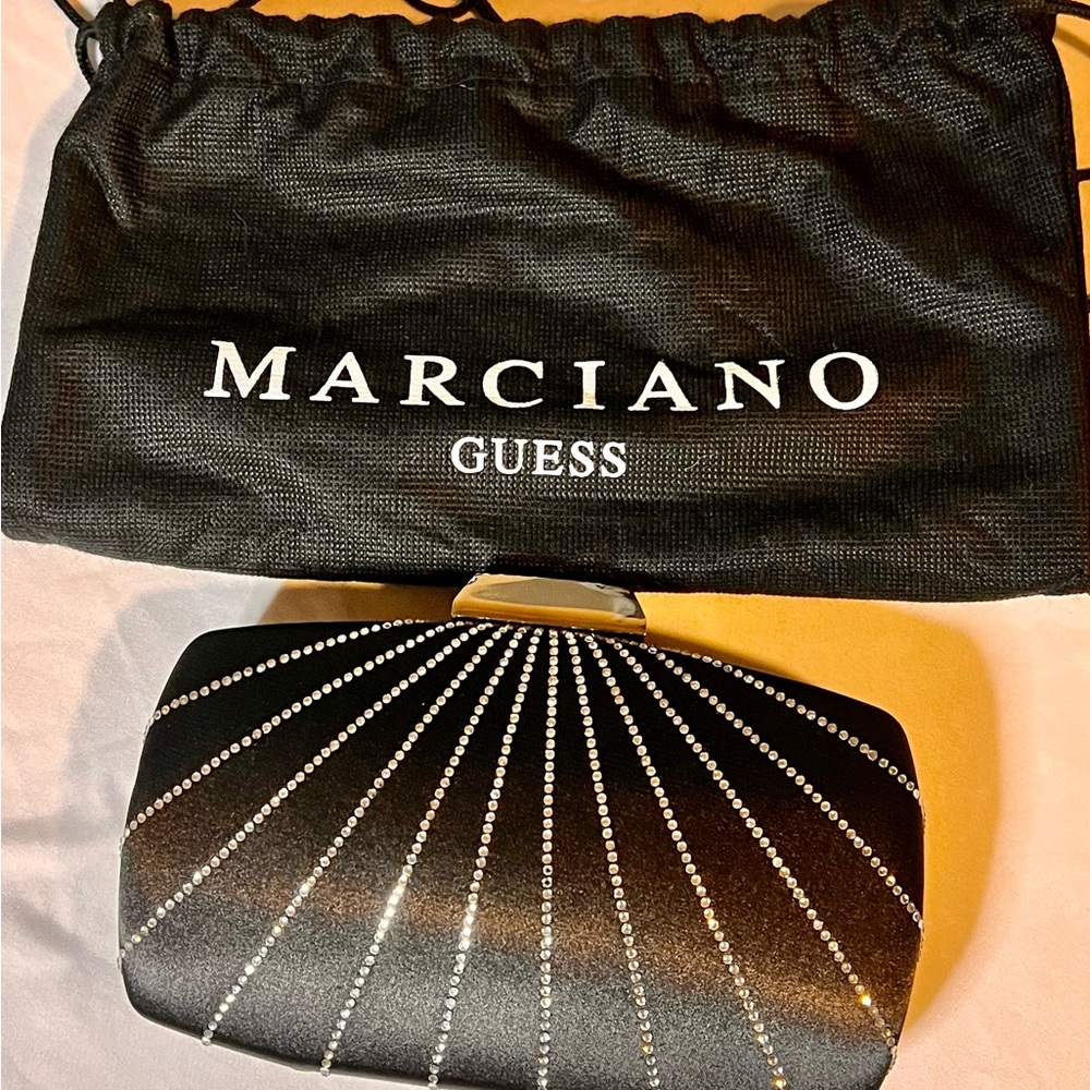 Marciano Guess Black Evening Purse/Clutch